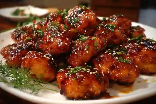 Teriyaki Glazed Chicken Bites
