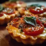 Tomato and Basil Tartlets