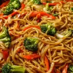 Vegetable Lo Mein Noodles