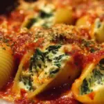 Vegetarian Spinach & Ricotta Stuffed Shells