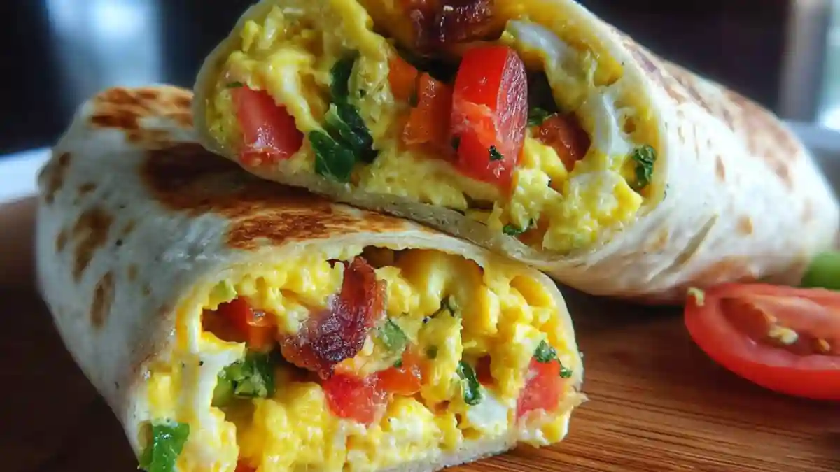 Veggie Breakfast Wraps