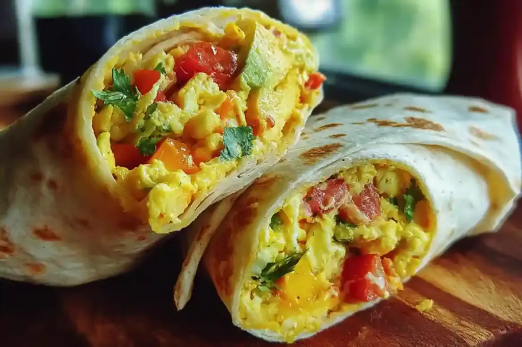 Veggie Breakfast Wraps