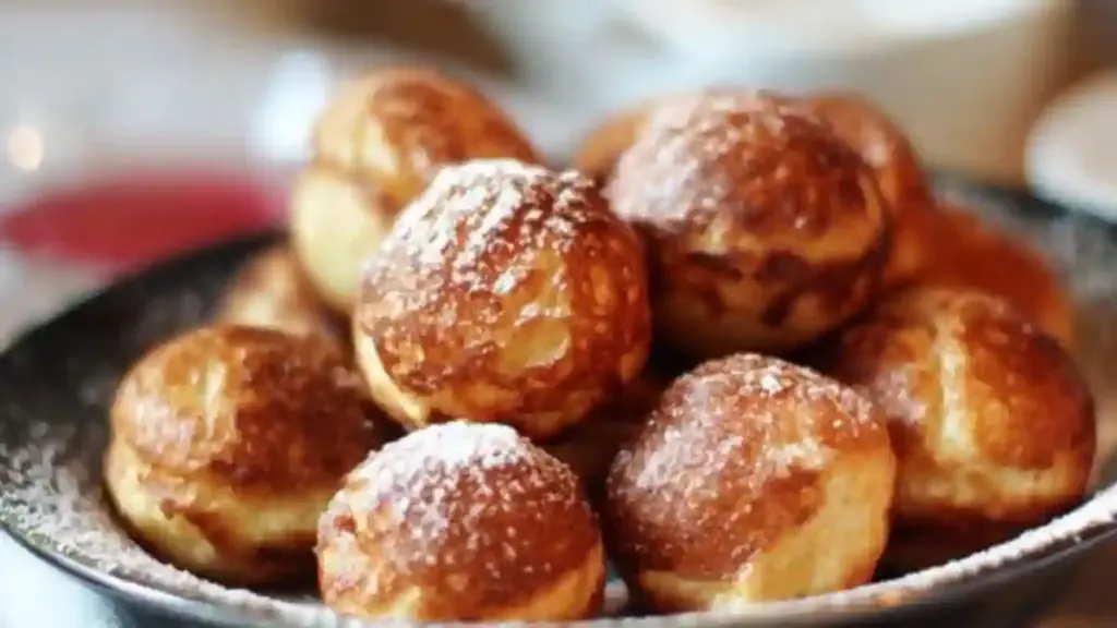 Delicious Apple Spheres displayed beautifully on a table