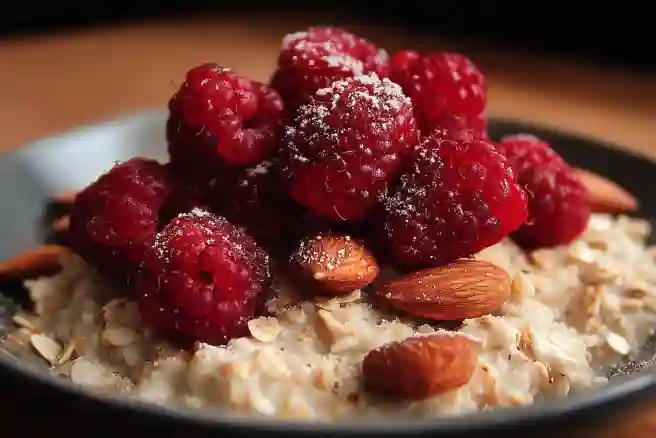 Boost Raspberry Almond Oatmeal