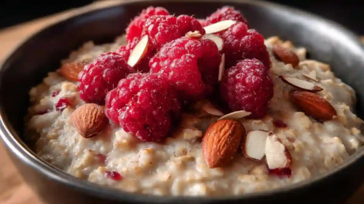 Boost Raspberry Almond Oatmeal