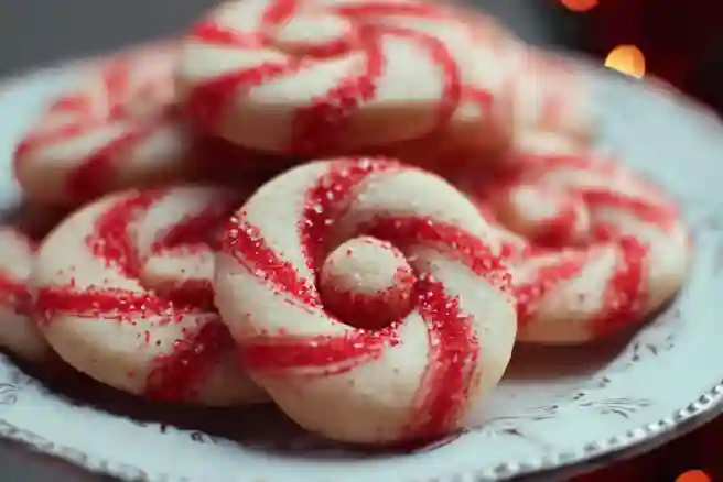 Candy Cane Cookies