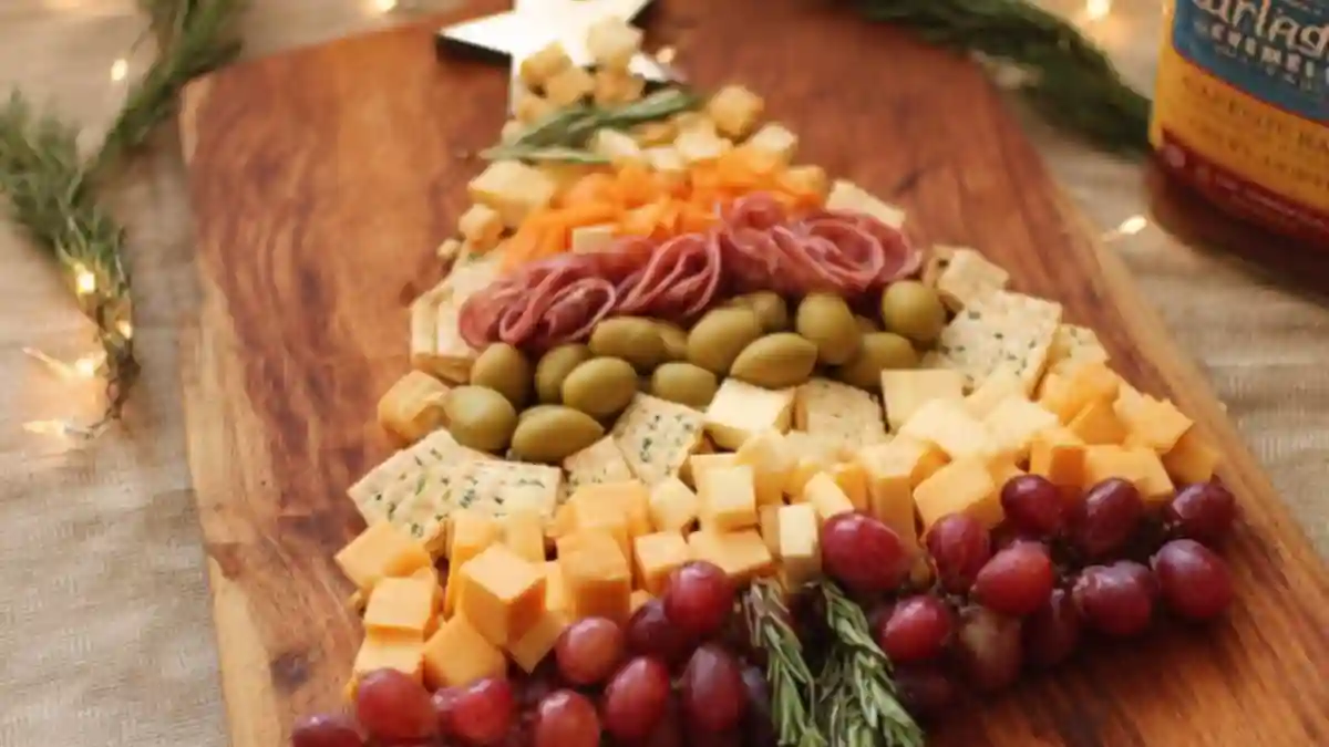 Christmas Tree Shaped Charcuterie Board
