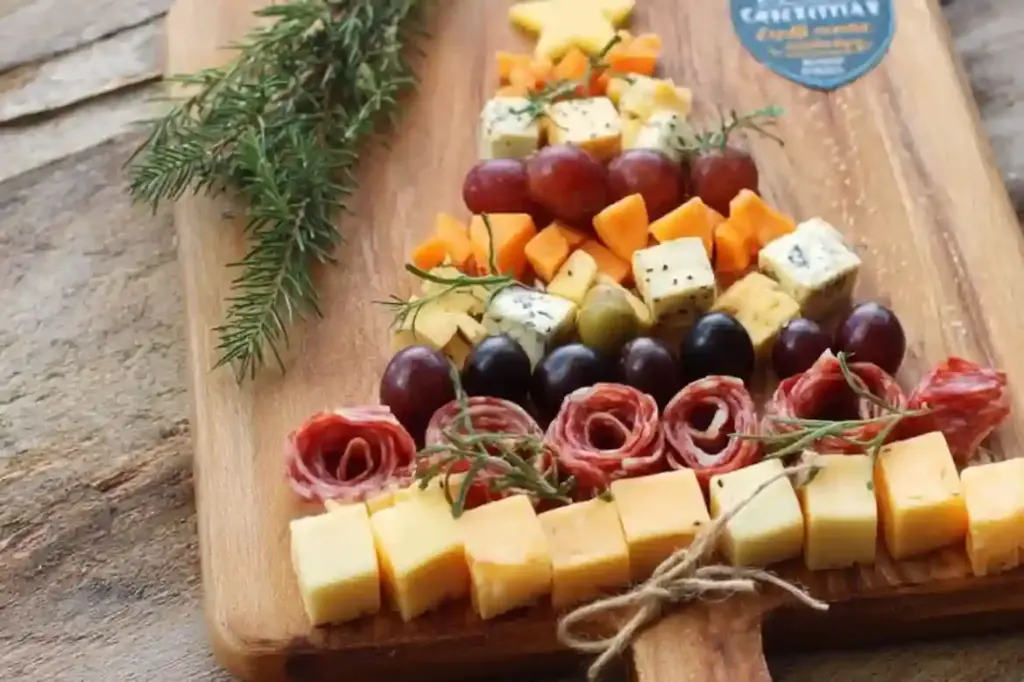 Christmas Tree Shaped Charcuterie Board