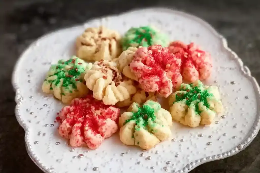 Easy Christmas Spritz Cookies