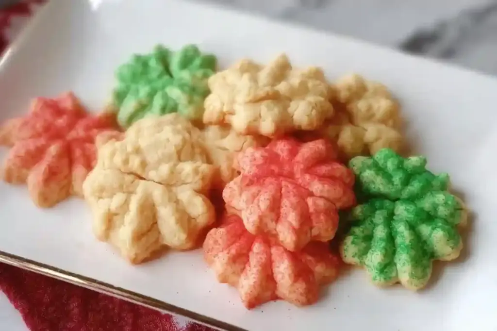 Easy Christmas Spritz Cookies
