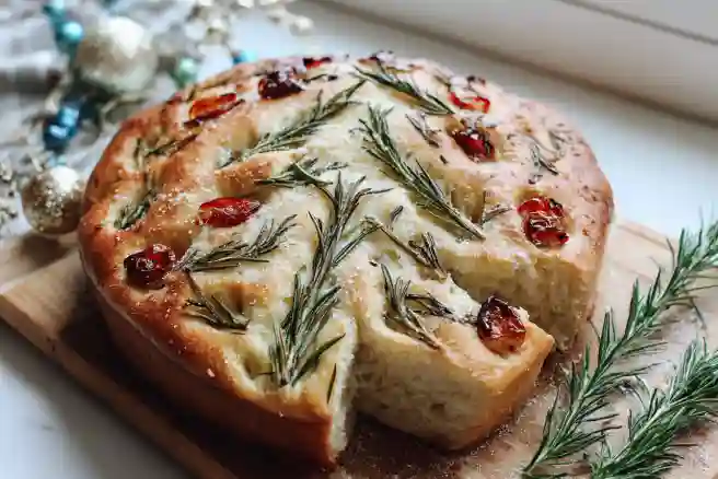 Christmas Tree Focaccia