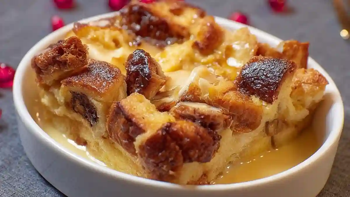 Eggnog Bread Pudding