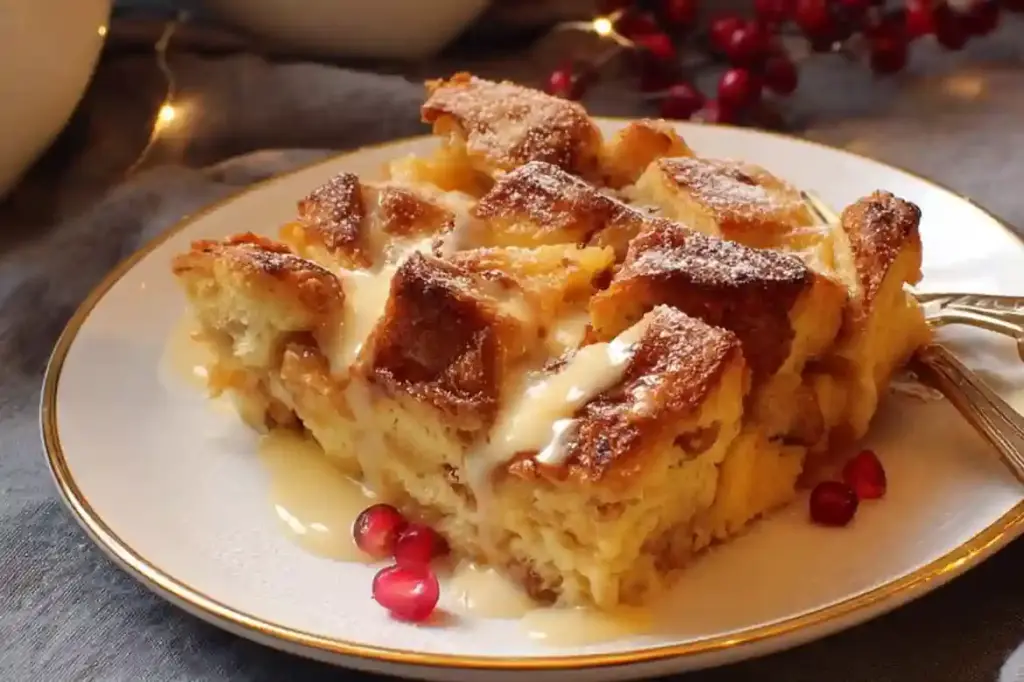 Eggnog Bread Pudding