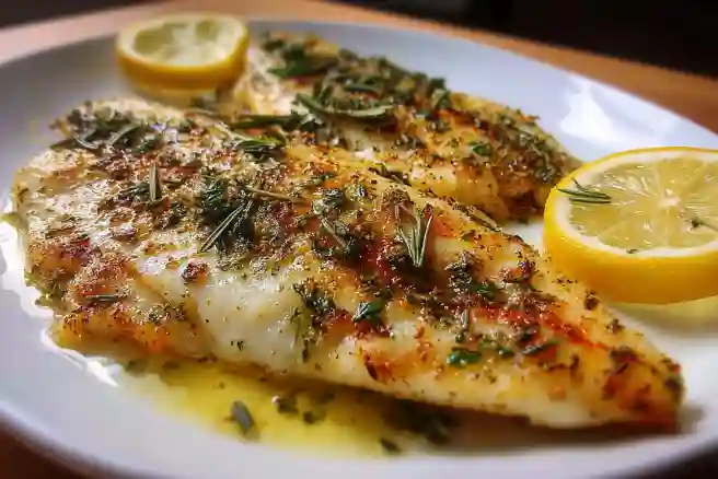 Fast Lemon Herb Tilapia