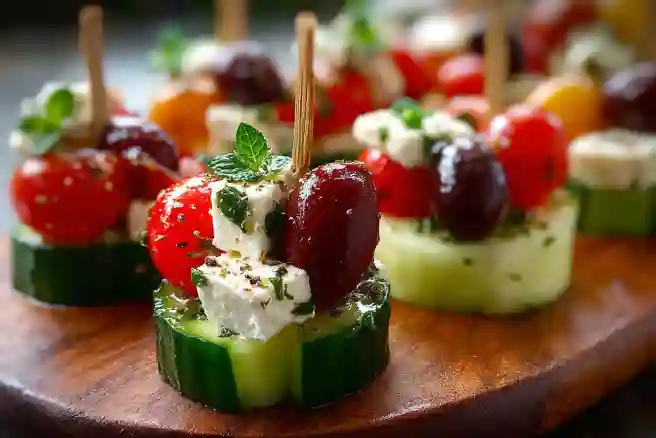 Mini Greek Salad Bites