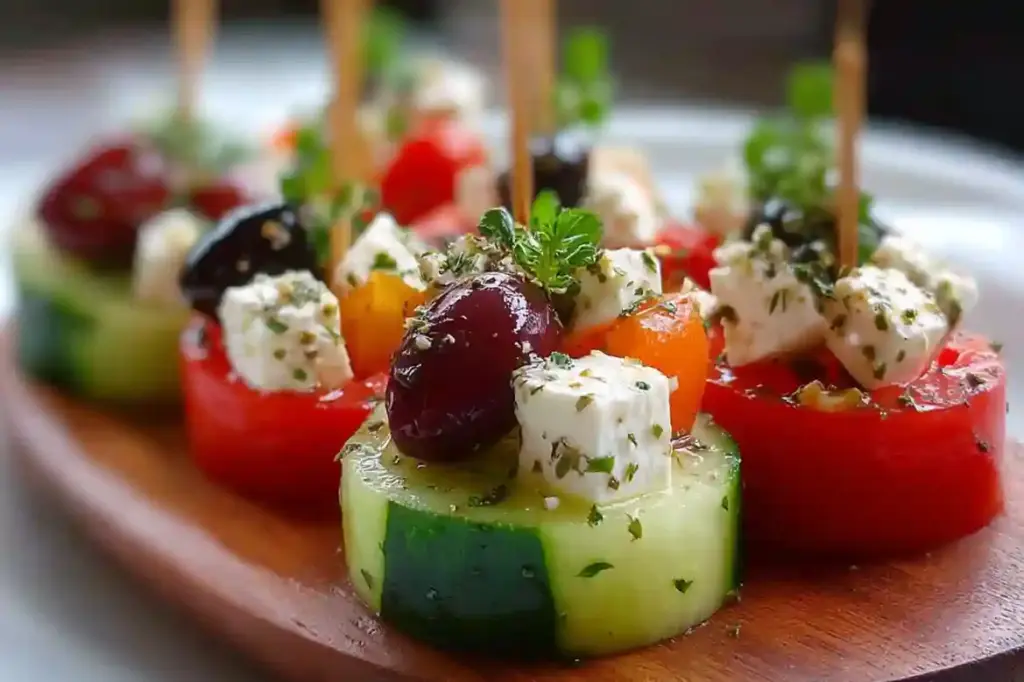Mini Greek Salad Bites