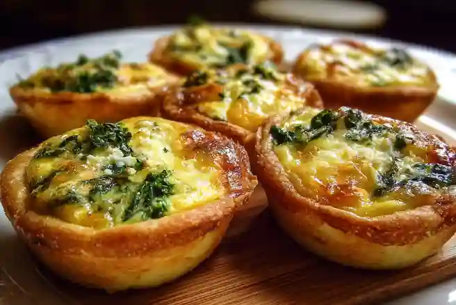 Mini Spinach Quiches Treat