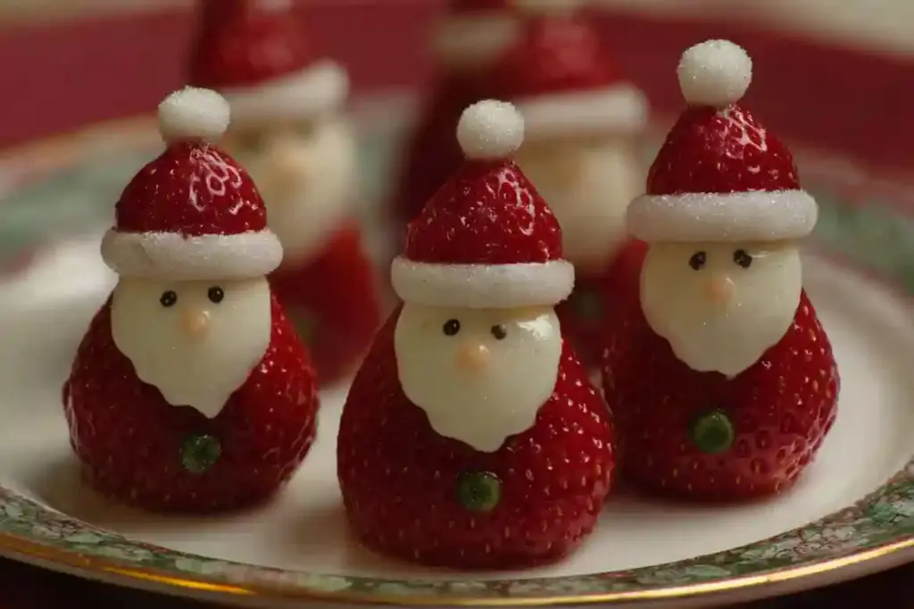 Mini Strawberry Santas