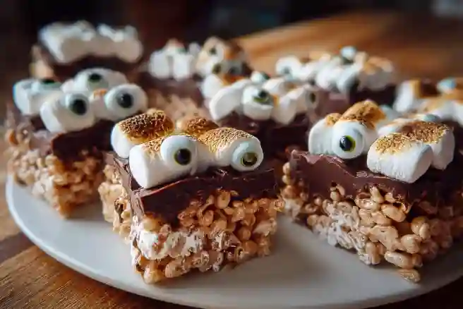 Monster Marshmallow Bars