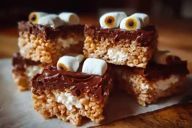Monster Marshmallow Bars