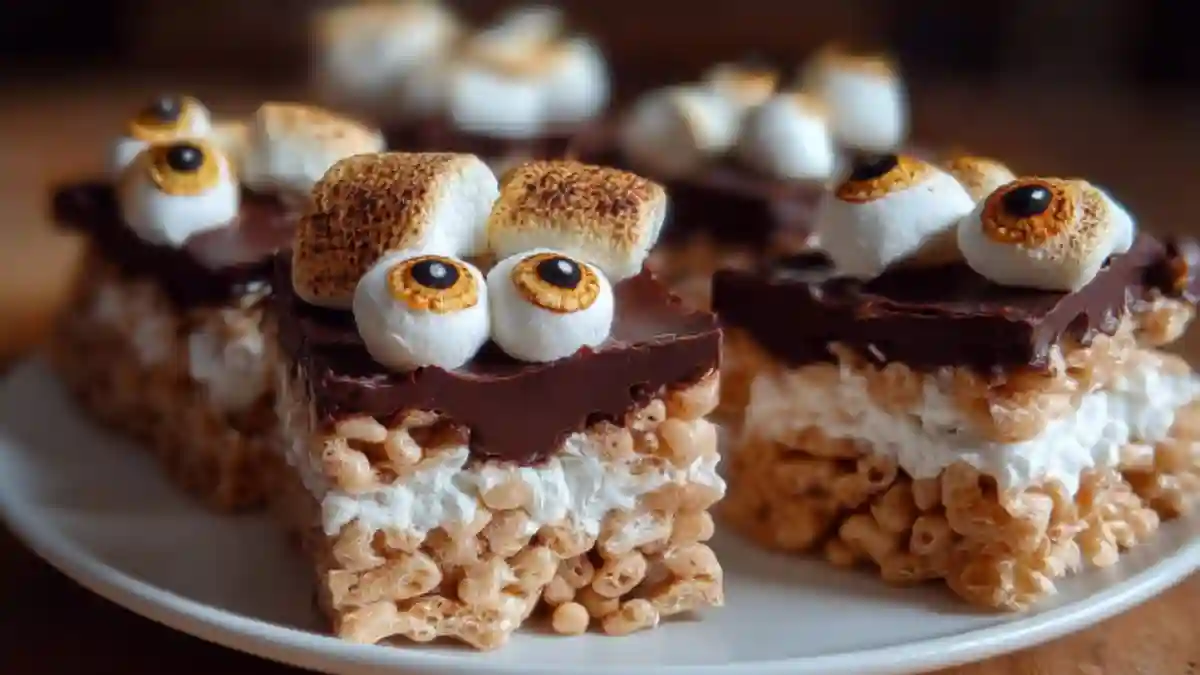 Monster Marshmallow Bars