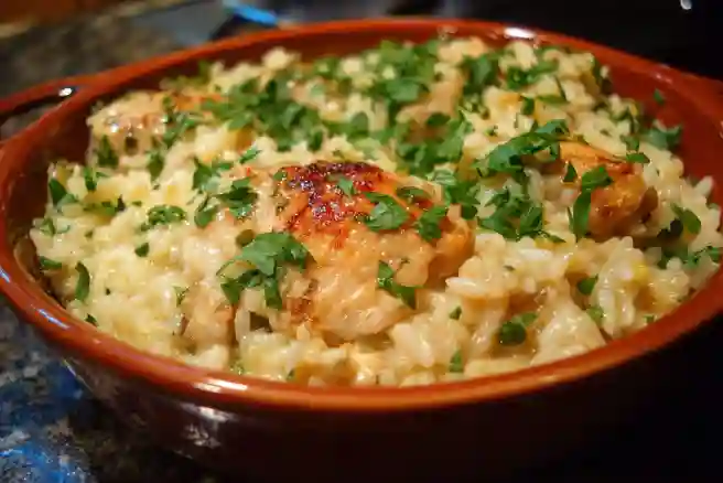 One-Pot Chicken and Rice Casserole