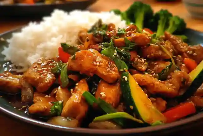 Quick Honey Soy Chicken Stir-Fry