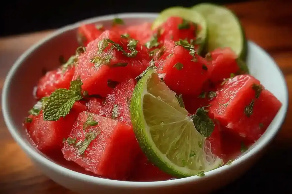 Refreshing Watermelon Lime Bowl