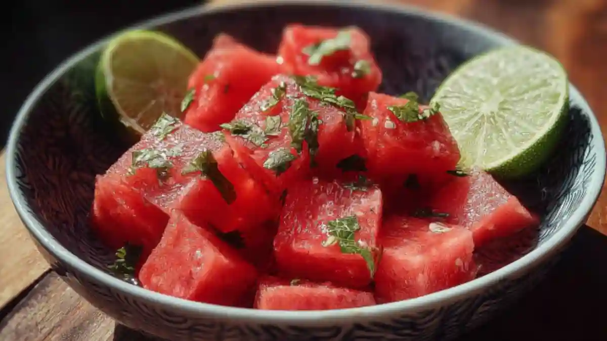 Refreshing Watermelon Lime Bowl