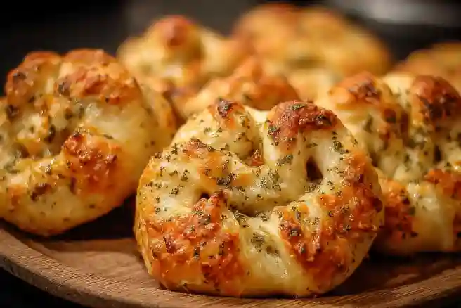 Spooky Garlic Knots