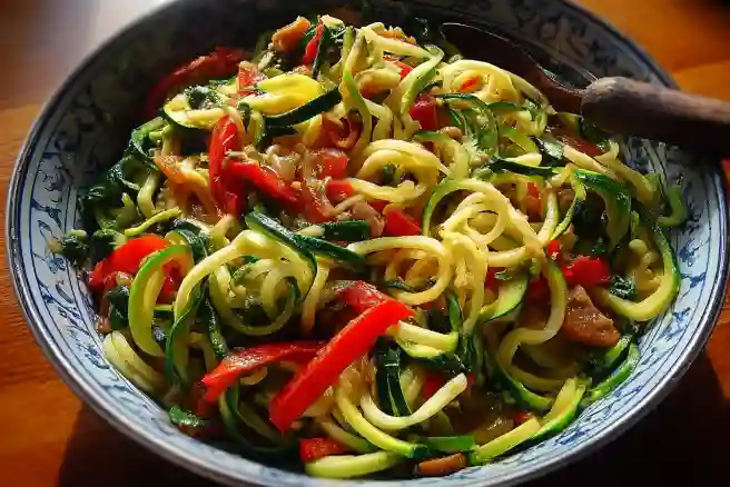 Zucchini Noodle Stir-Fry