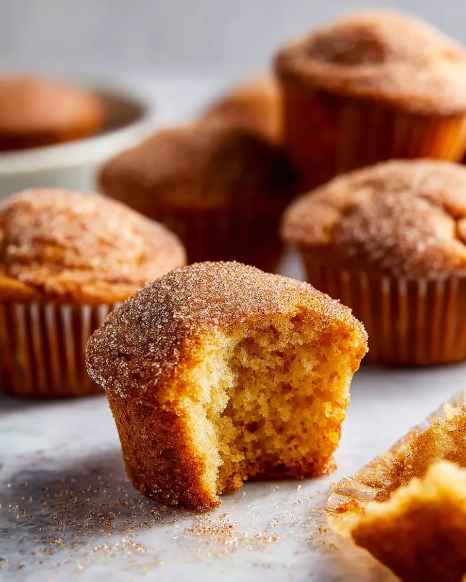 Cinnamon Sugar Pumpkin Muffins