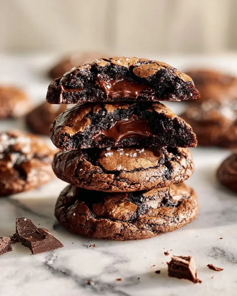Delicious fudgy brookies combining brownies and cookies, perfect for dessert lovers.