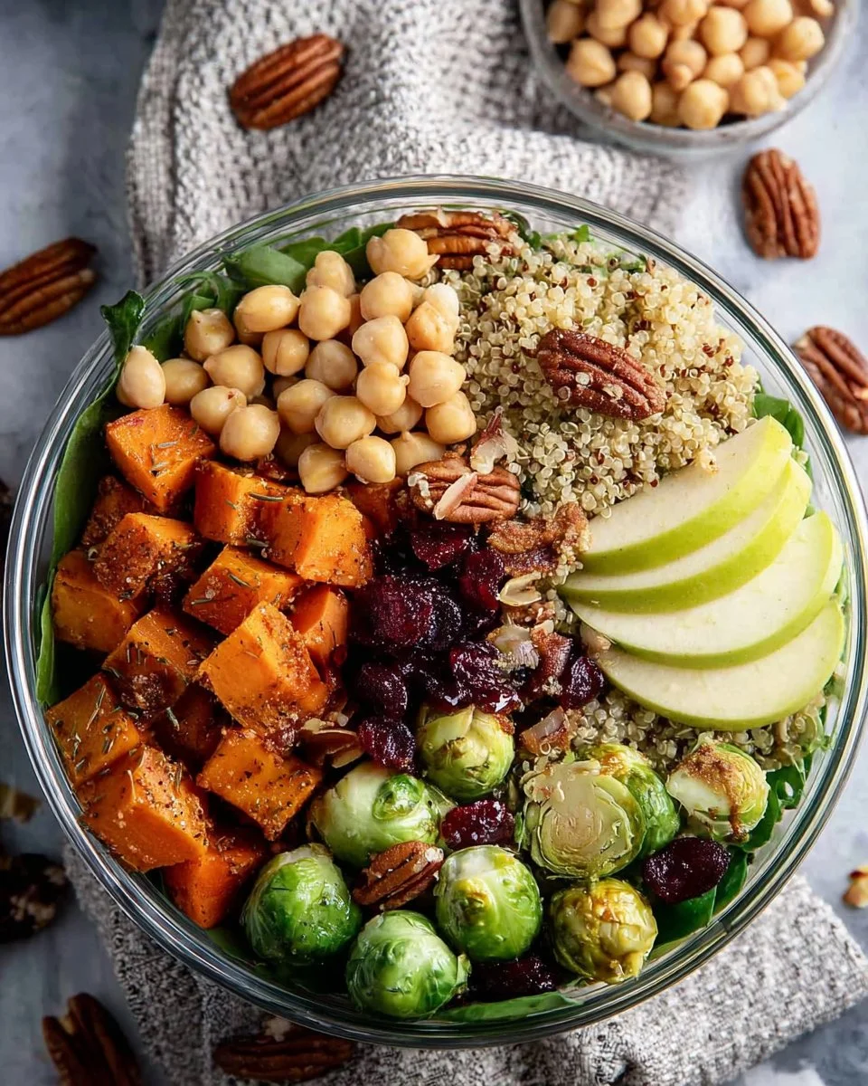 Harvest Quinoa Bowl with Creamy Tahini Dressing