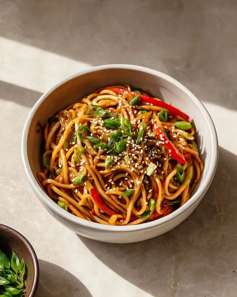 Quick and Easy Asian Sesame Noodles