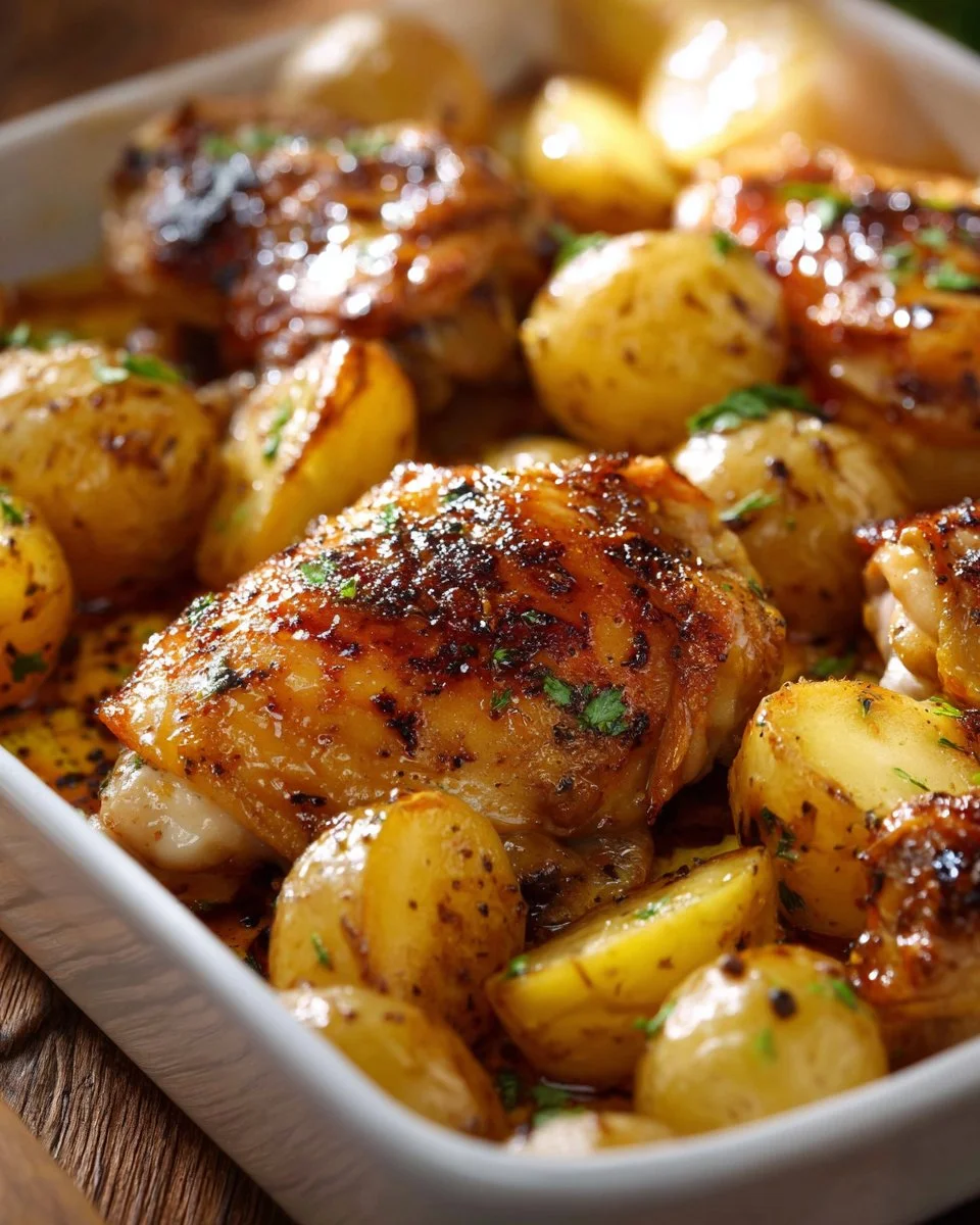 Sheet Pan Chicken and Potatoes