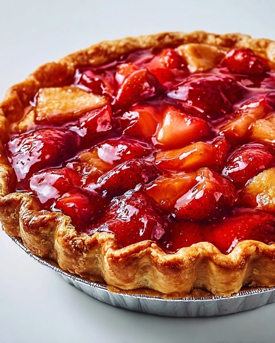 Strawberry Rhubarb Pie Filling