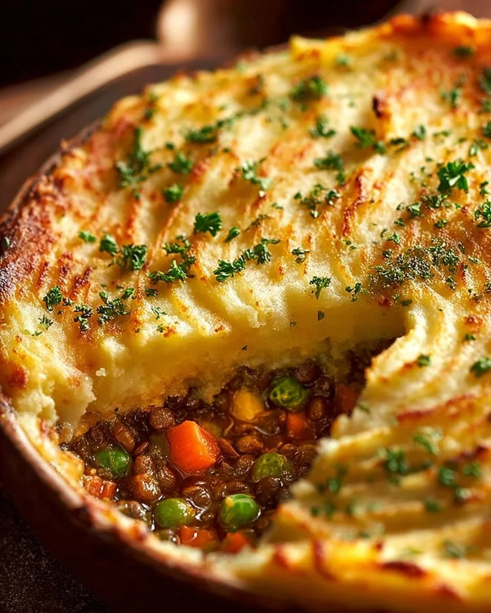 Vegan Lentil Shepherd’s Pie