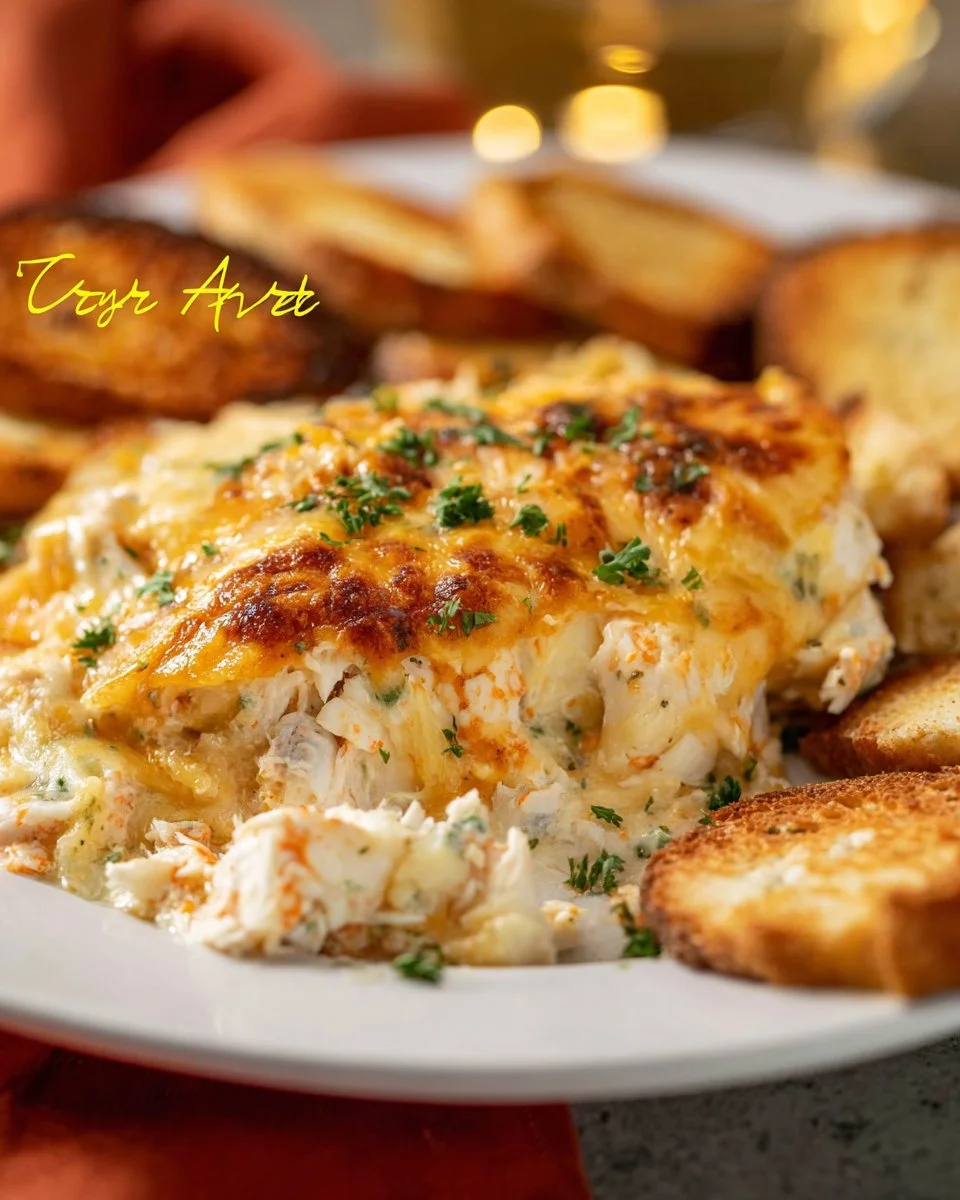 Air Fryer Crab Melts