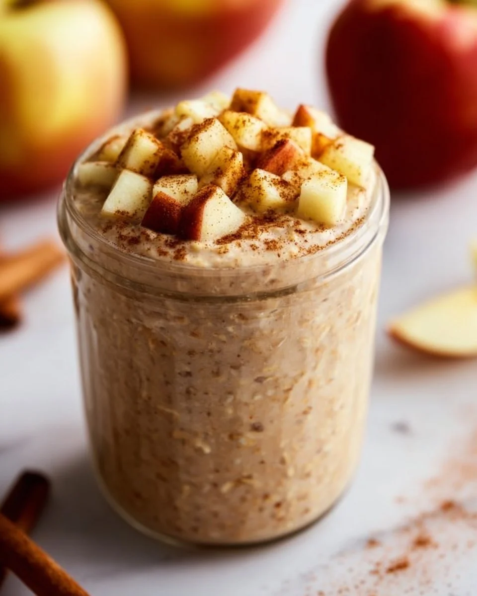 Apple Cinnamon Overnight Oats