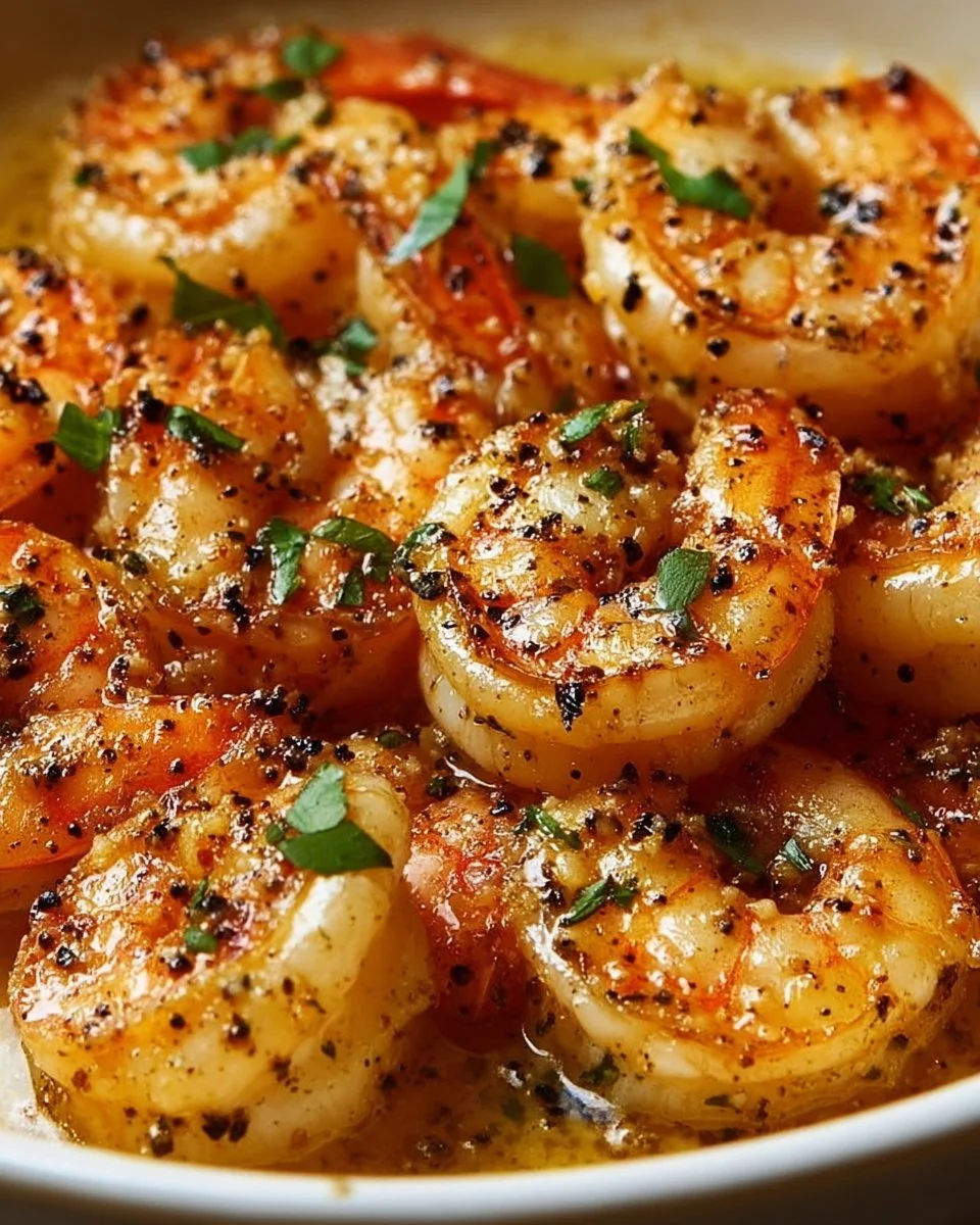 Baked Garlic Parmesan Shrimp