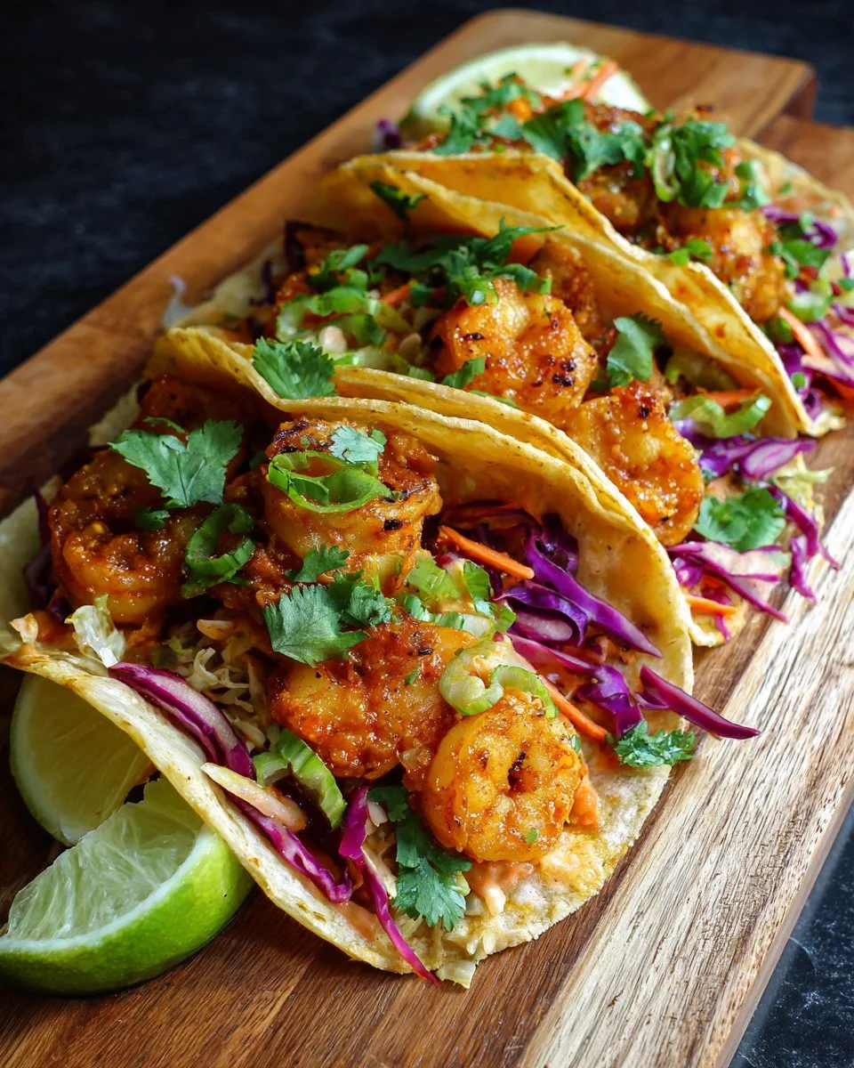Bang Bang Shrimp Tacos