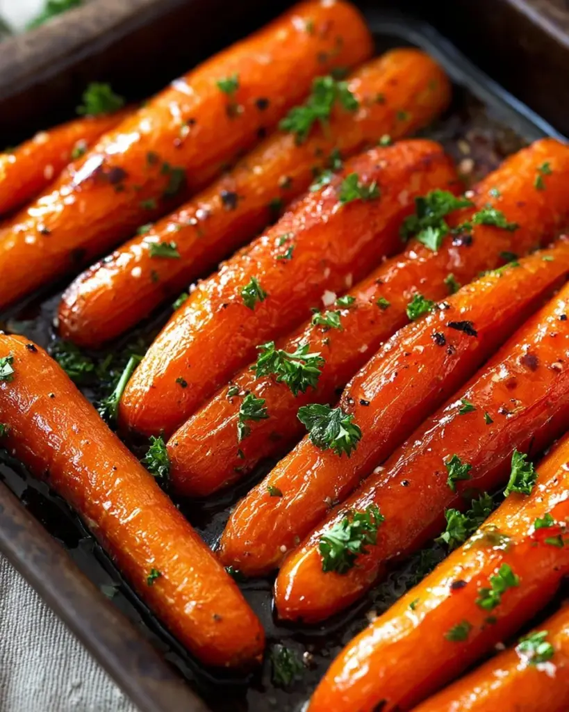 Bowls of brown sugar honey glazed carrots served as a side dish