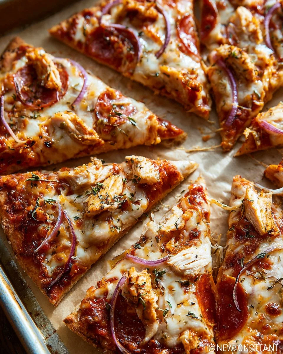 Canned Chicken Pizza Crust