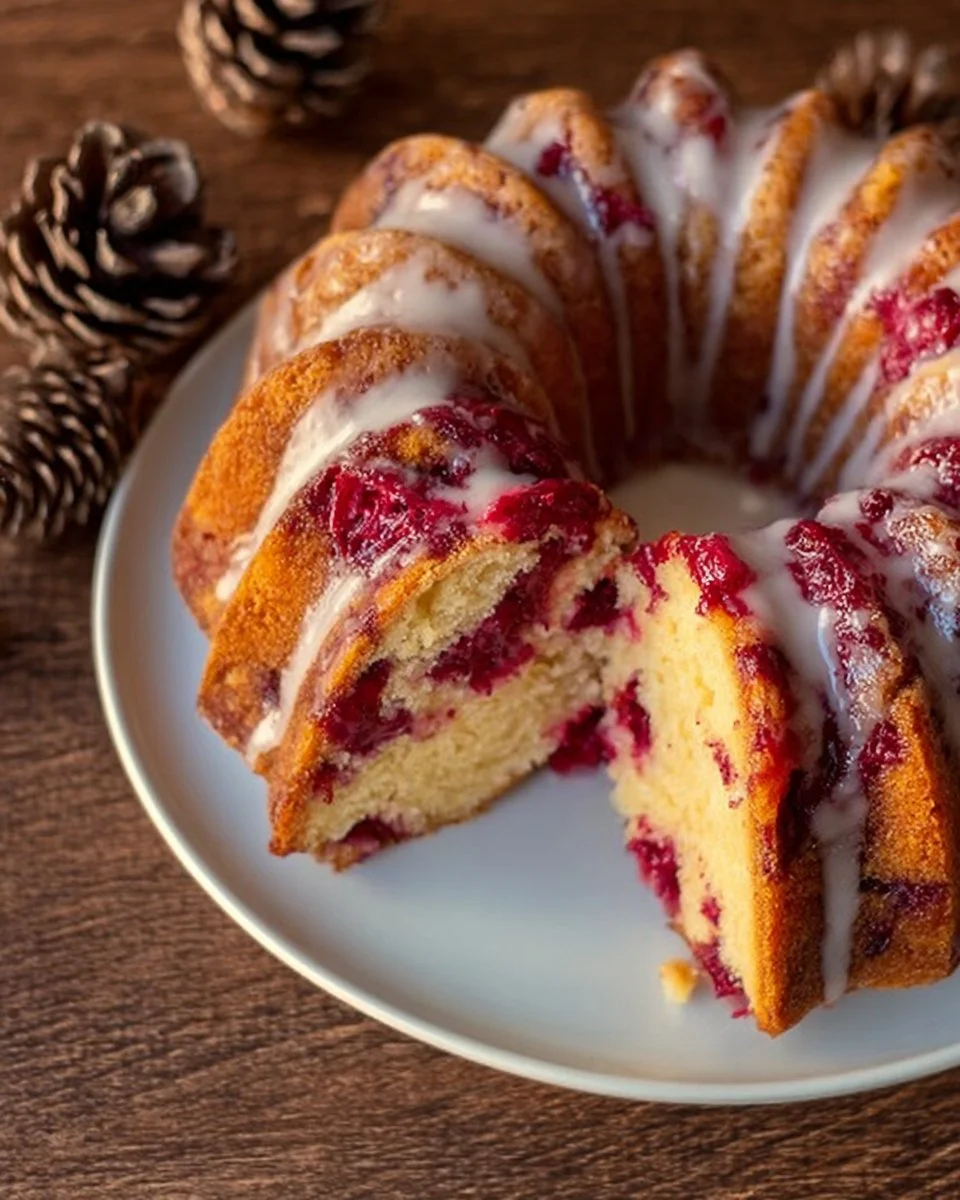 Cranberry Orange Bundt Cake