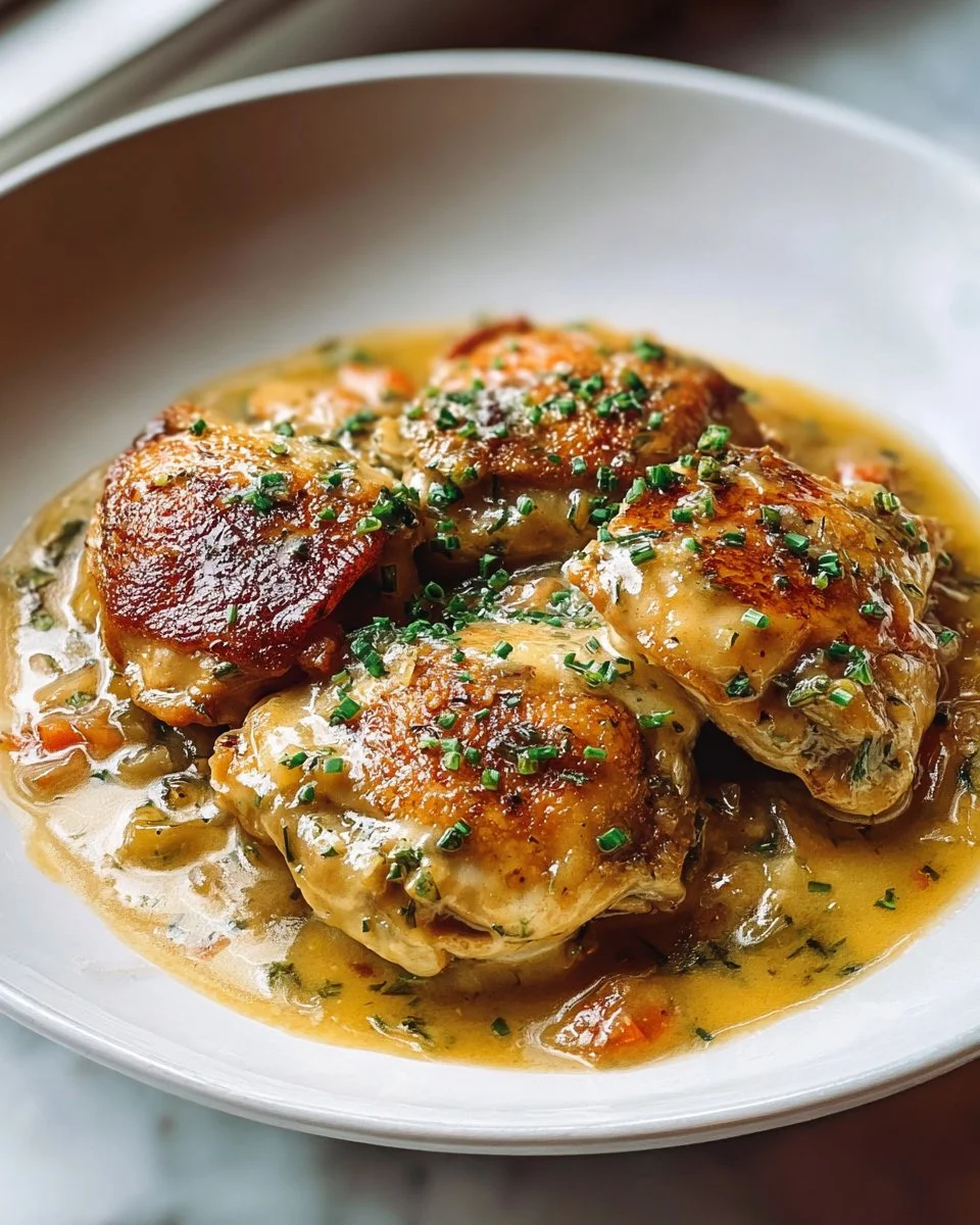 Creamy Chicken Thighs