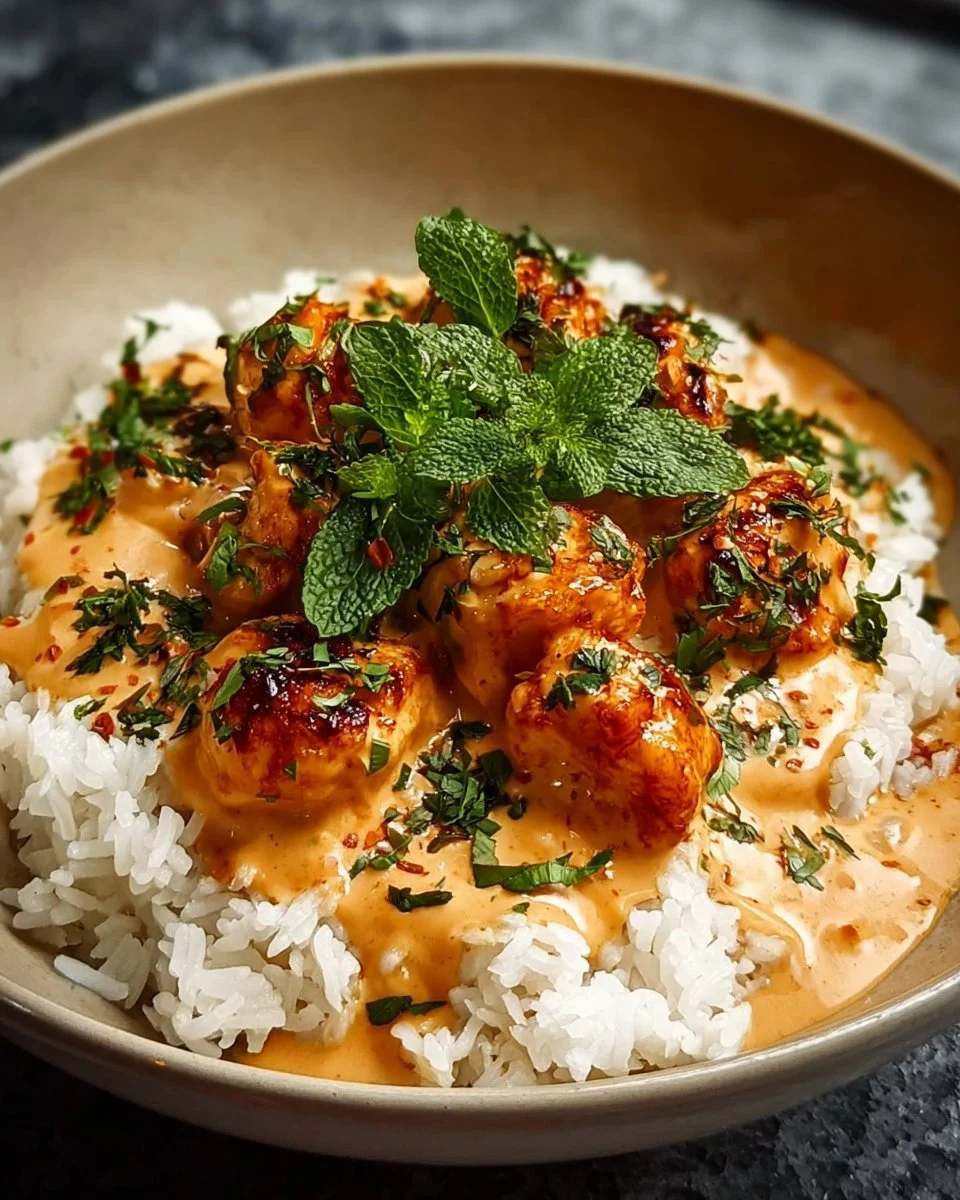 Creamy Smothered Chicken and Rice