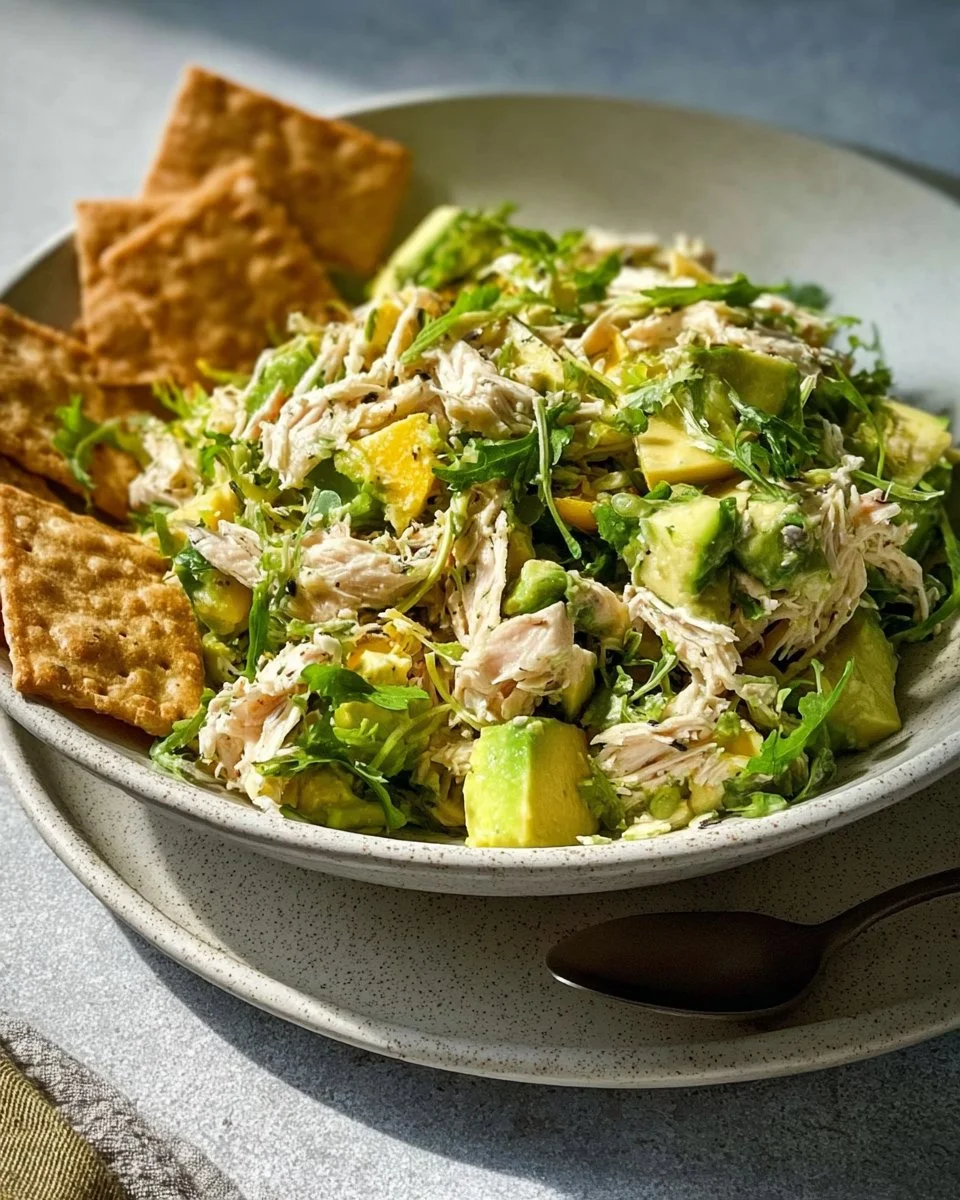 Healthy Tuna Salad with Avocado