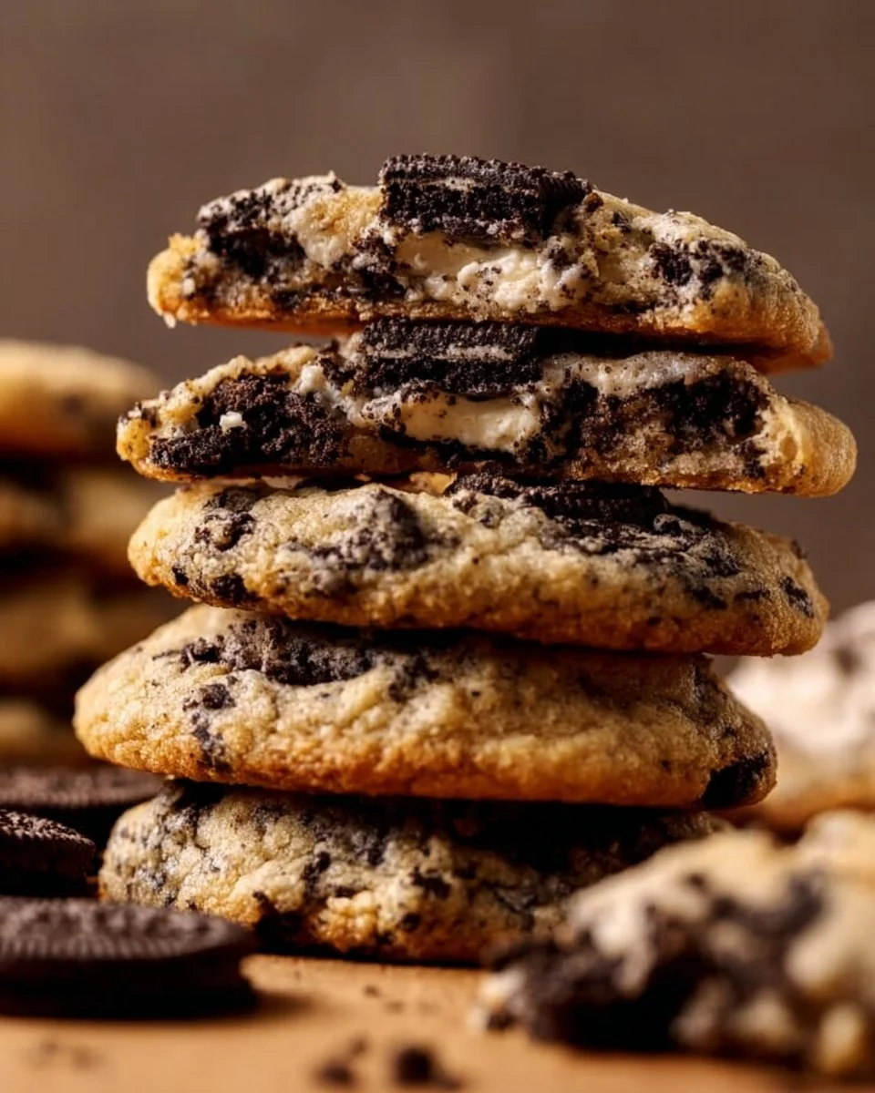 Oreo Cheesecake Cookies