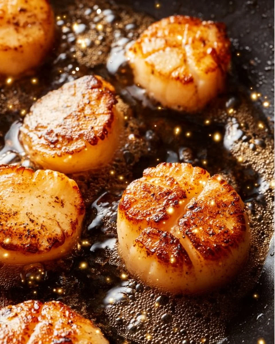 Pan Seared Scallops